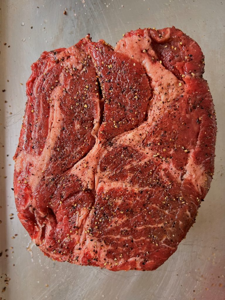 Slow Cooker Box- 1 Arm Roast and 4 Osso Bucco Shanks $45